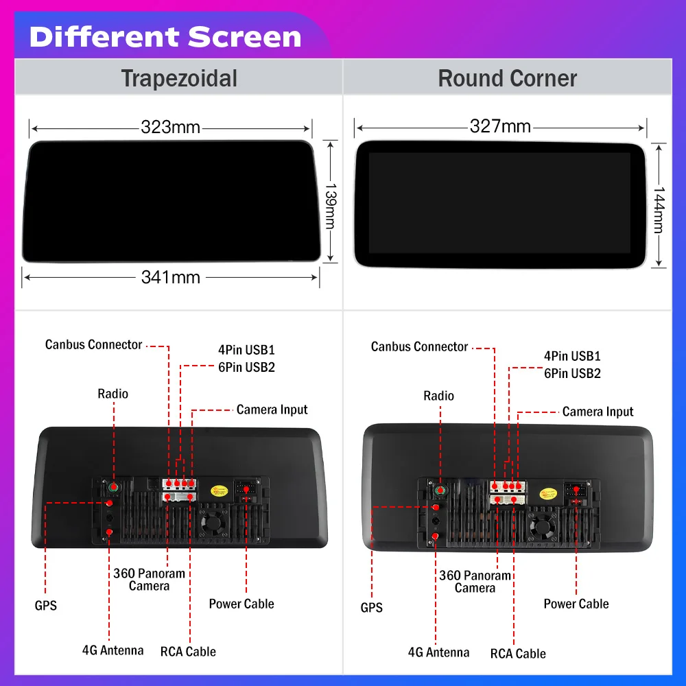 12.3 Inch In-cell QLED Screen Car Radio For Honda Accord 9 2014-2017 Android Octa Core Car Stereo DVD GPS Navigation Carplay