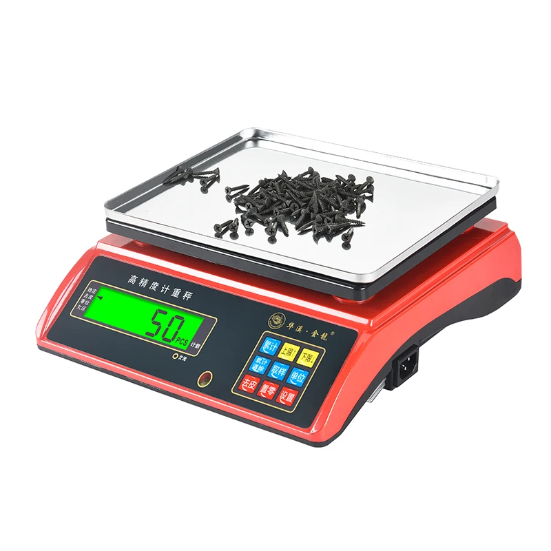 Huaxi Scales 30kg/0.1g Professional Factory customized portable electronic industrial digital Balance Factory Counting Scale