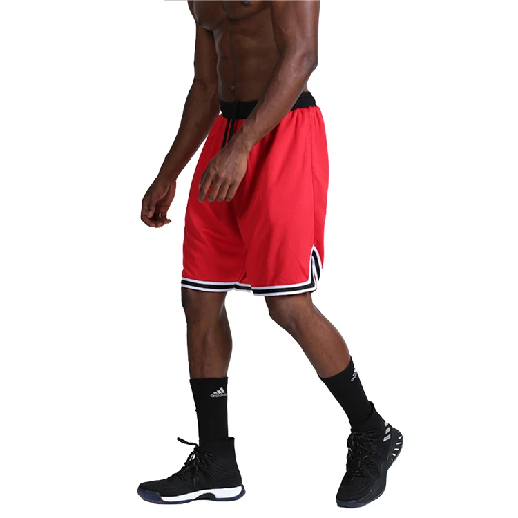 Custom Breathable Sport Pants Quick Dry Gym Training Clothing Mens Mesh Basketball Shorts