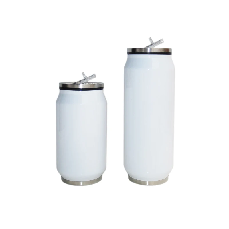 
Custom Logo 350ml 500ml Cola Mugs Beer Stainless Steel Tumbler Empty Beverage Cup Cola Cans 