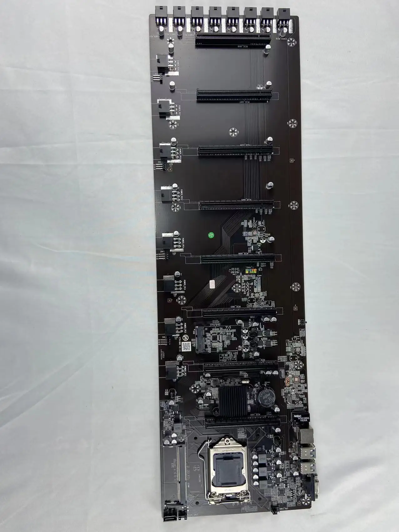 Factory Direct Sales LGA1150  integrated CPU  B85 8P 8PCI-E EXPERT 65mm big PCIE space for 8GPU B85 B75
