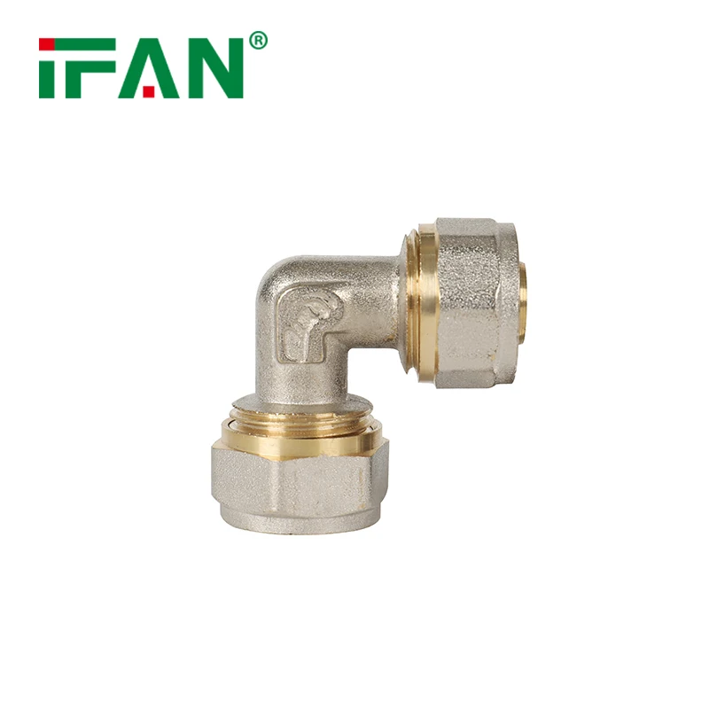 IFAN Hot Sale Pex Pipe Fittings Pex Tube Connector Water Pipe Brass Compression Fittings Plumbing Pex Fitting