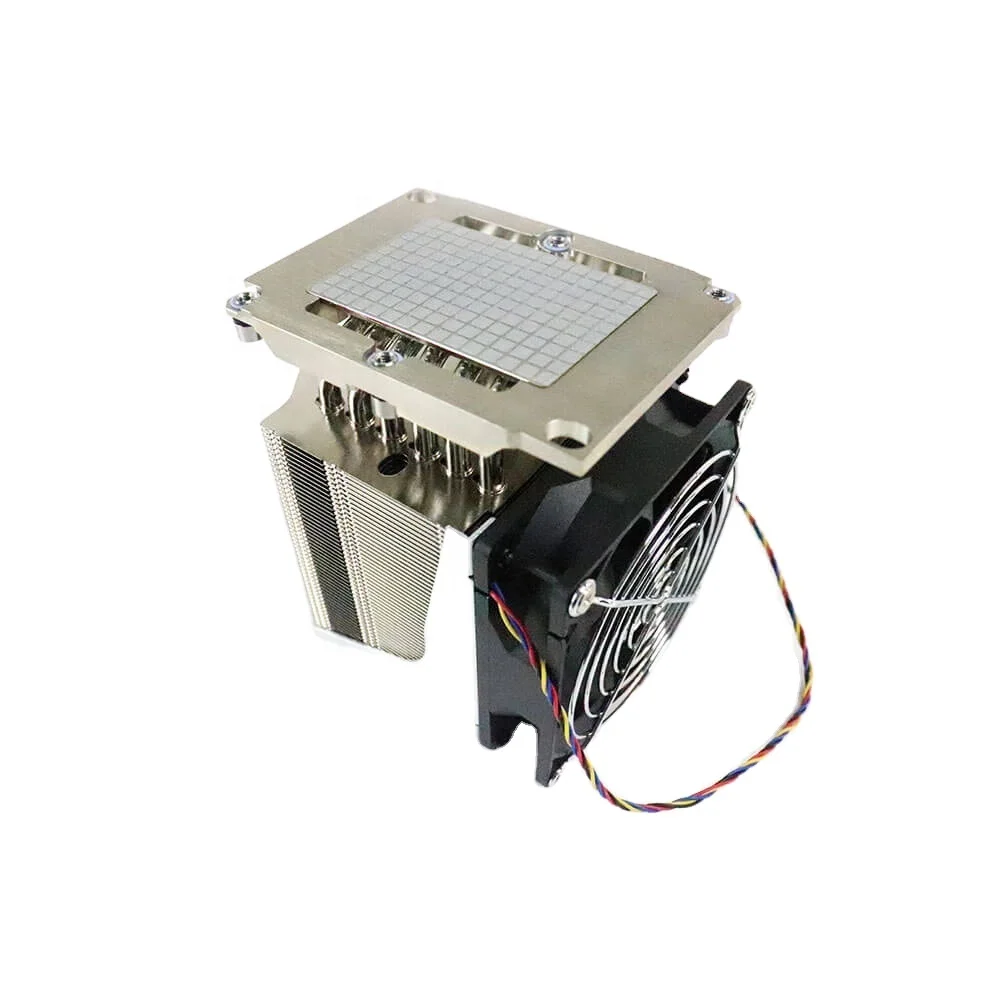 Custom CPU Zipper Fin Cooler Heat sink bonded fin welding aluminum heatsink