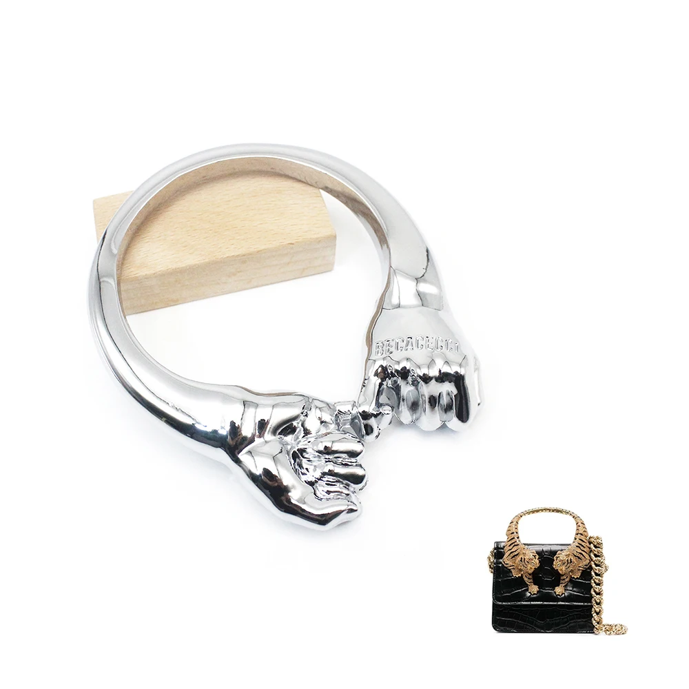 Purse Frame Accessories Metal Fittings High Fashion Hardware Ring Handbag Handle Professional Customization