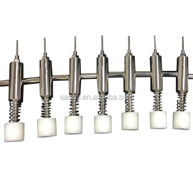 anti drop liquid filling valve for machines