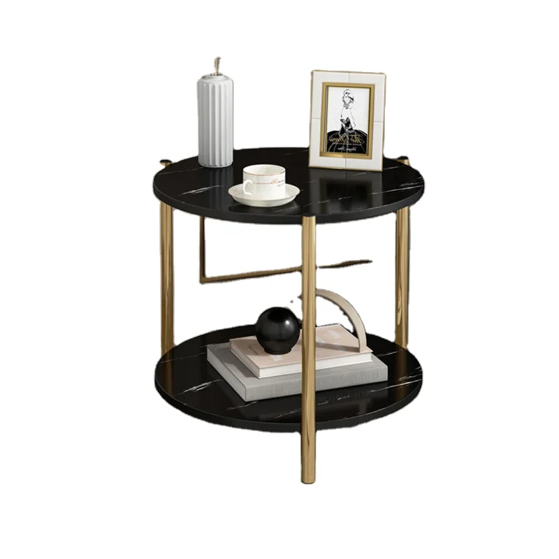 Balcony small coffee table simple modern home sofa side several small apartment living room square glass tea table wholesale