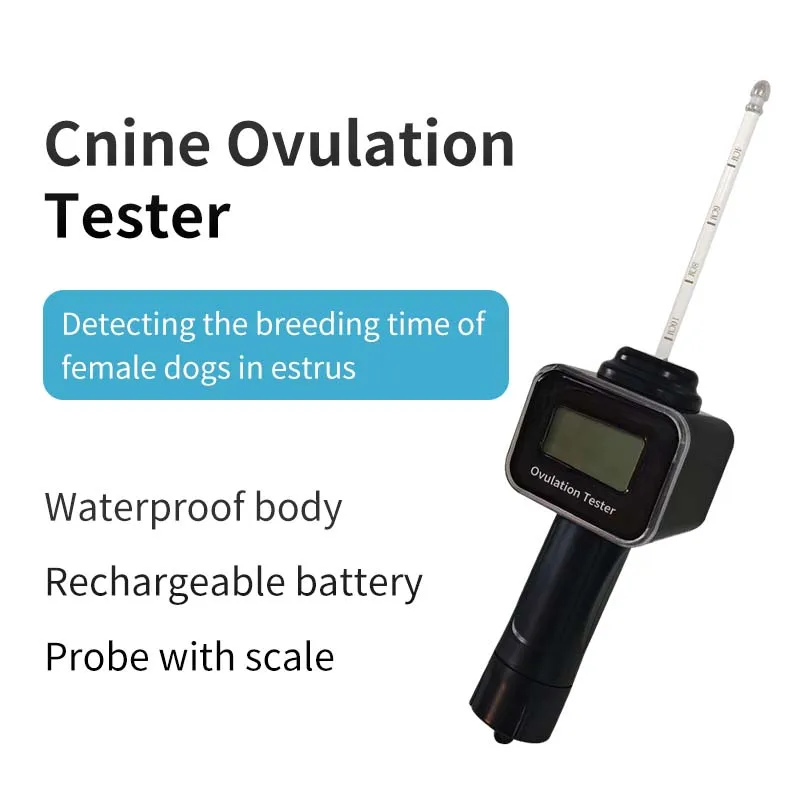 2025 best-selling Canine Ovulation Tester Detector rechargeable for dog all animals estrus