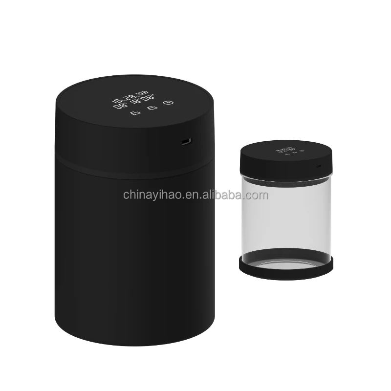 Branding automatic fellow atmos coffee vacuum canisters for coffee & food storage