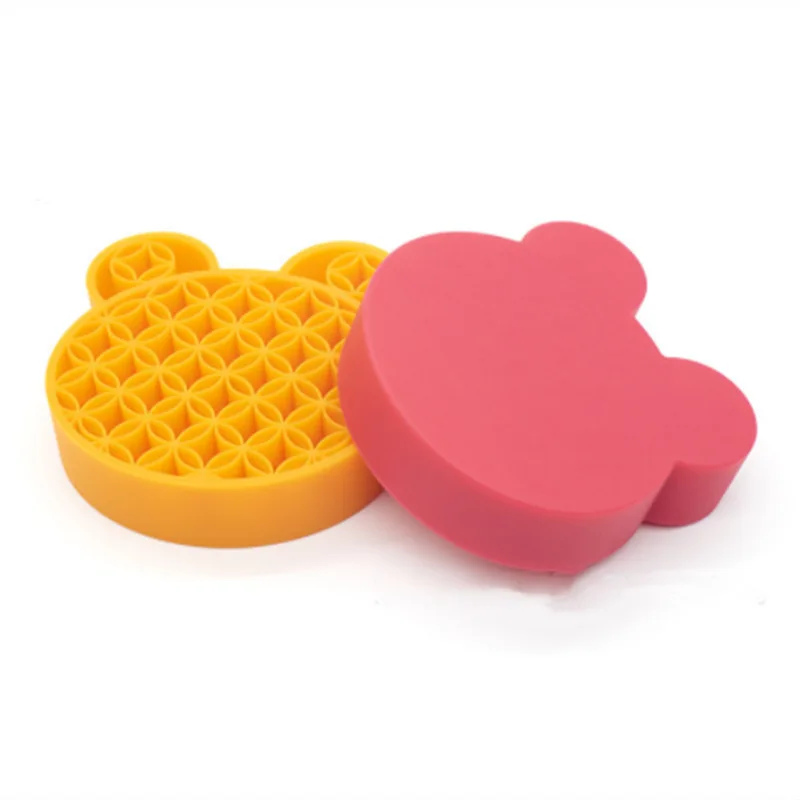 New Silicone Makeup Brush Storage Rack makeup brush holder For Makeup Tools