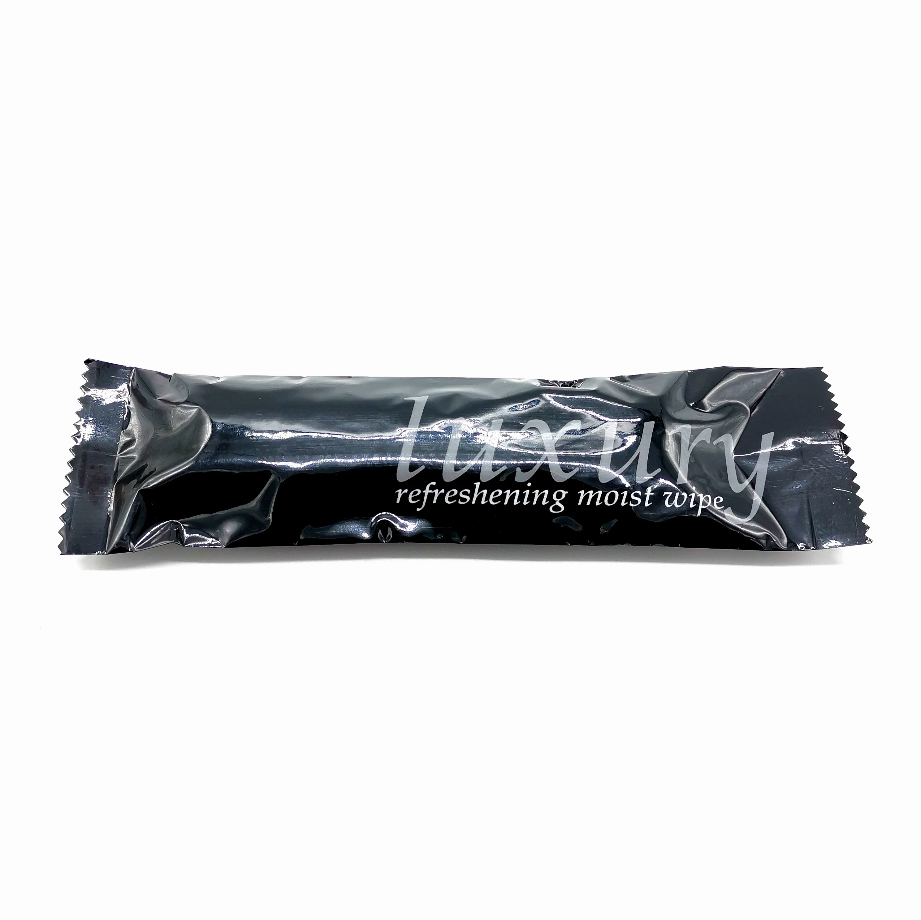 Restaurant disposable rolled refreshing towel with logo