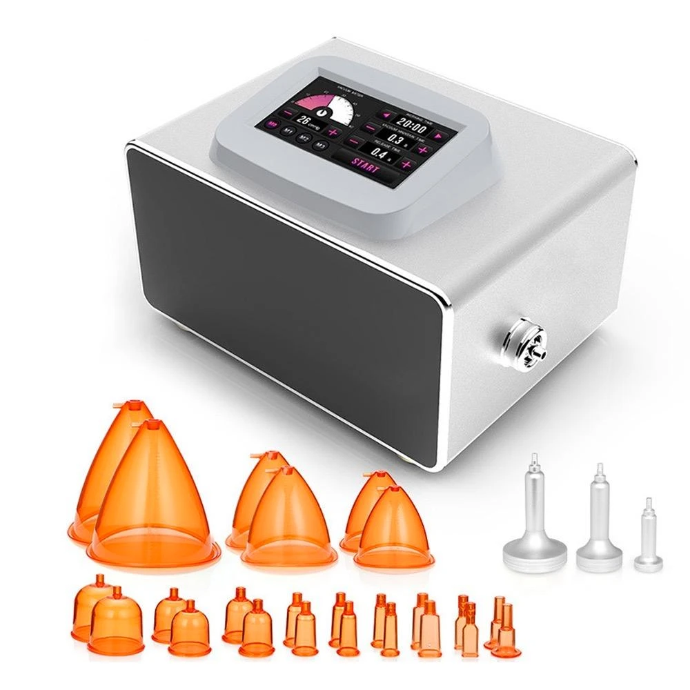 Breast Enhancers Feature vacuum butt lifting machine breast enlargement vibrating massager bra vacuum therapy butt cups