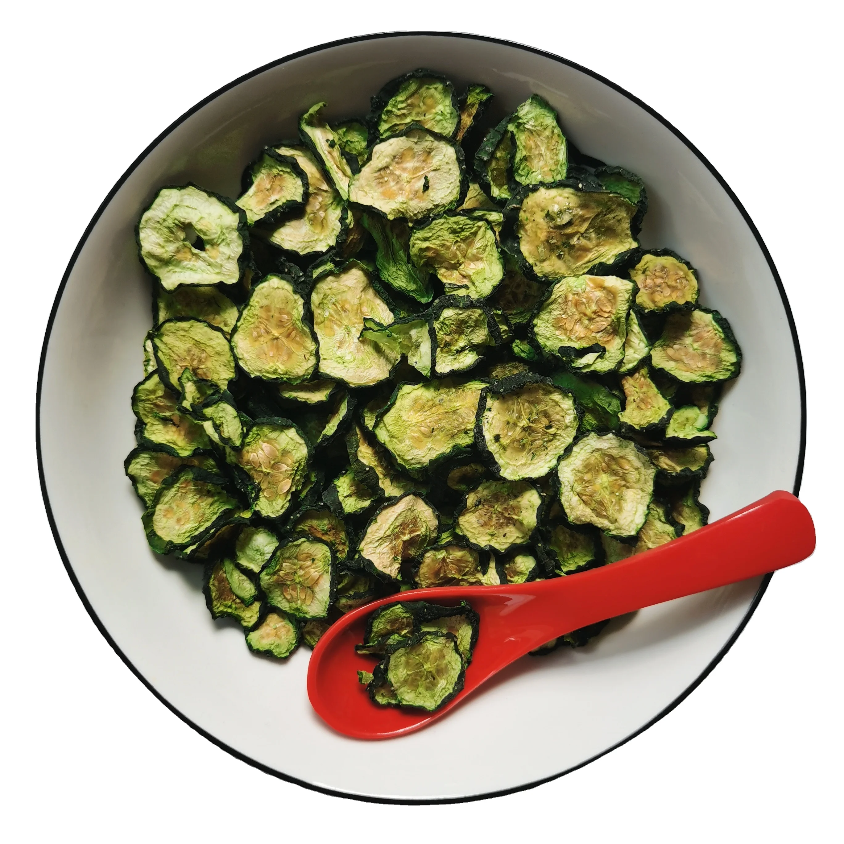 Оптом 2021 новый урожай AD дегидратированные сушеные хлопья огурца