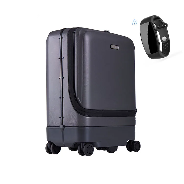 Airwheel SR5 Smart Carry on Luggage Suitcase Organizer Luggage Airport Luggage Trolley That Follow You Travelling Bags