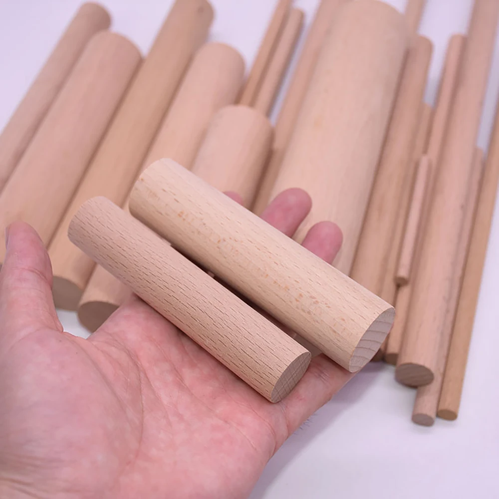 Beech Wooden Discs, Disc Crafts for Baby , Pack of 30, 15mm 30mm 50mm 100mm Diameter