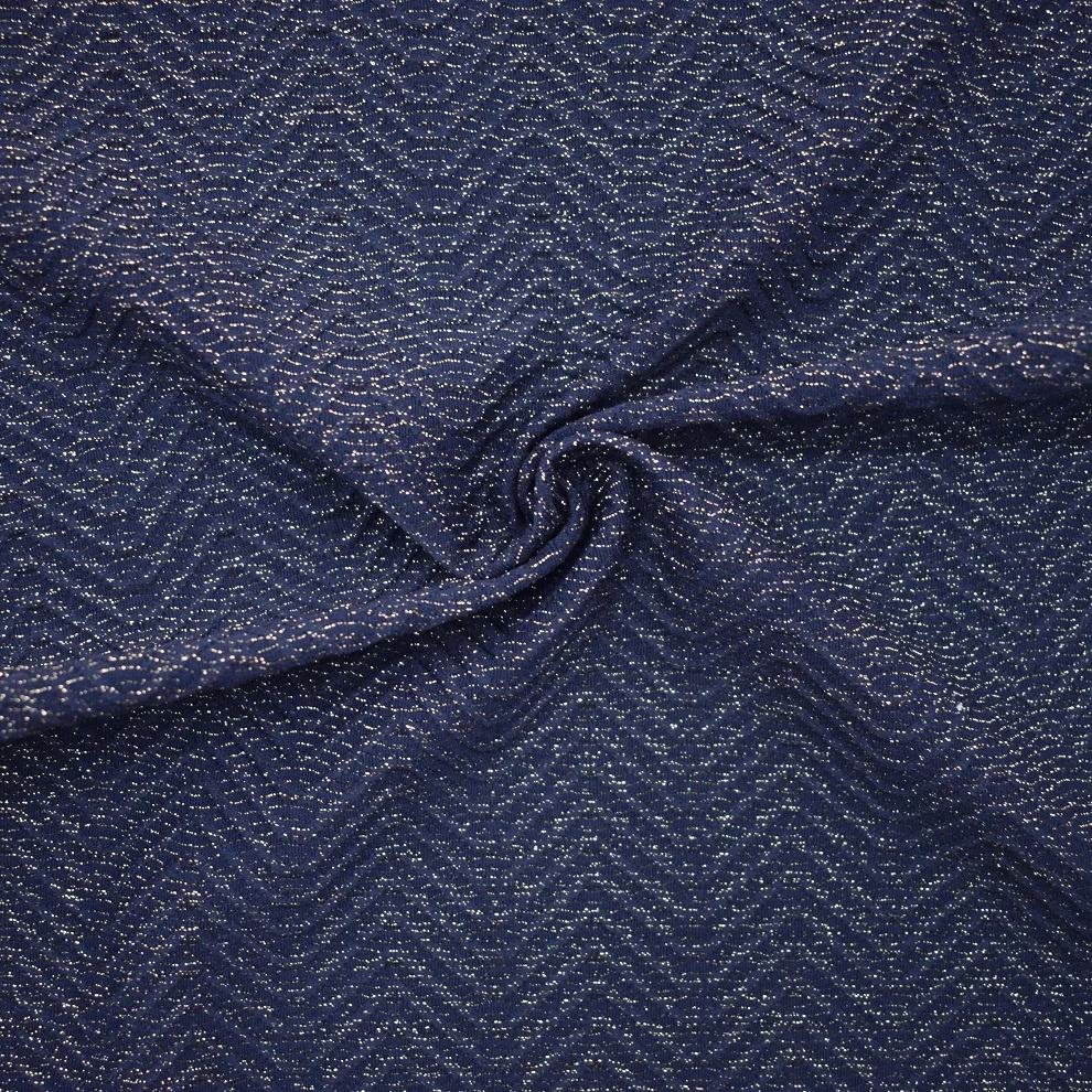 xinxian ODM OEM textured Nylon silver lurex Spandex  crinkle tela clothing for swimming stretch bikini fabric