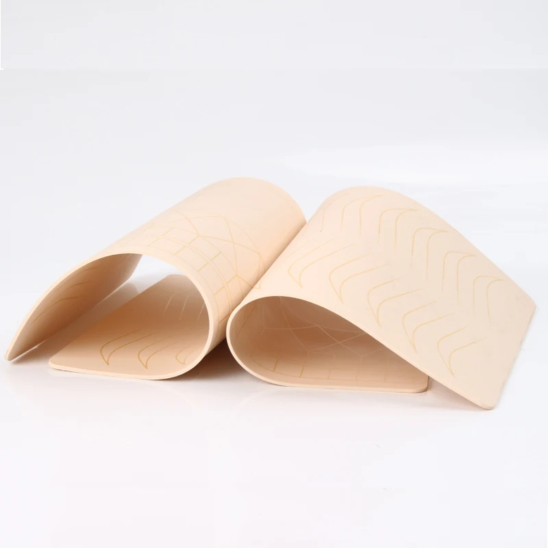 Microblading Eyebrow Practice Latex Skin Training No Ink Needed for permanent makeup