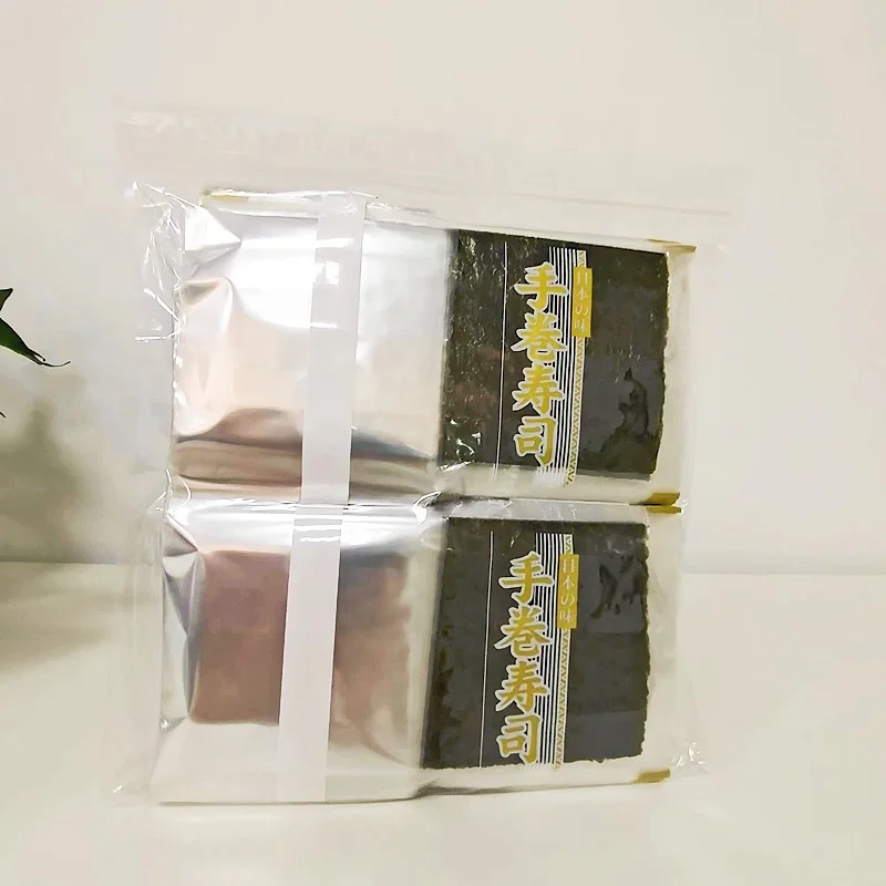 grade A half cut Haccp certified roasted hand roll temaki seaweed sushi nori wrapper