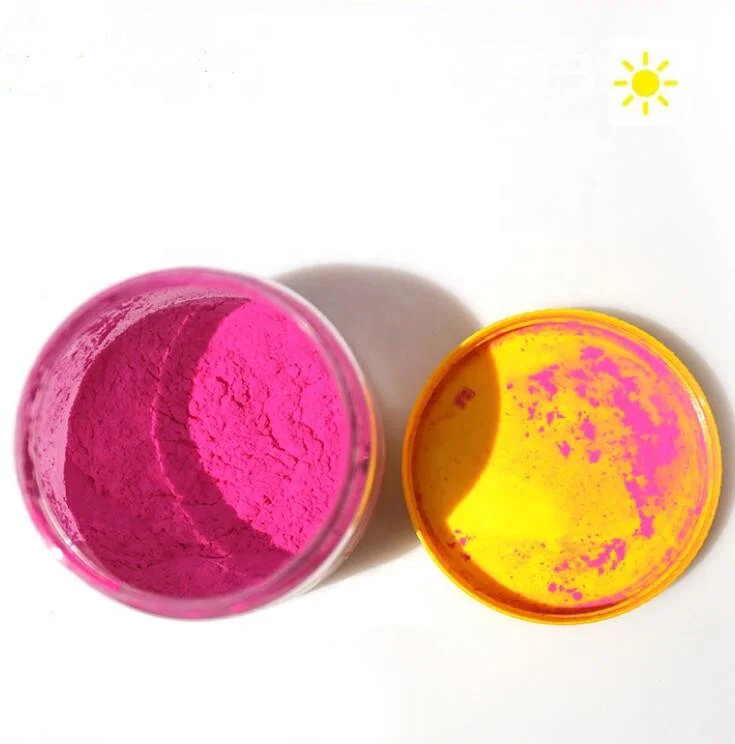 UV light photosensitive photochromic color changing pigment powder