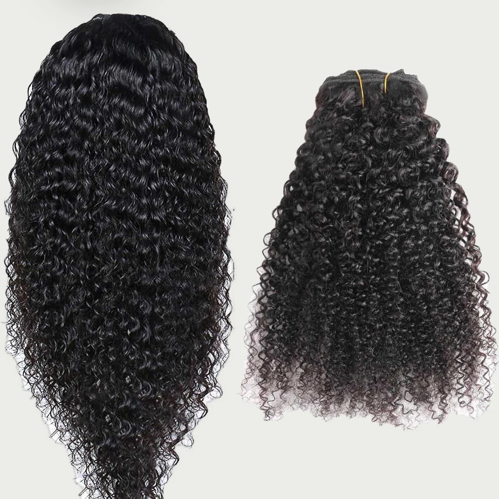 Best Mongolian afro kinky curly virgin hair Weave For 4c/4a/4b hair protective styles, 100% human Hair Extensions for sale