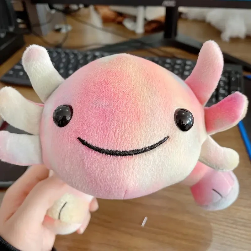 Оптовая продажа милая Мексиканская кукла Axolotl плюшевая игрушка мультяшный шестиугольный динозавр подарок для детей Саламандра Peluche