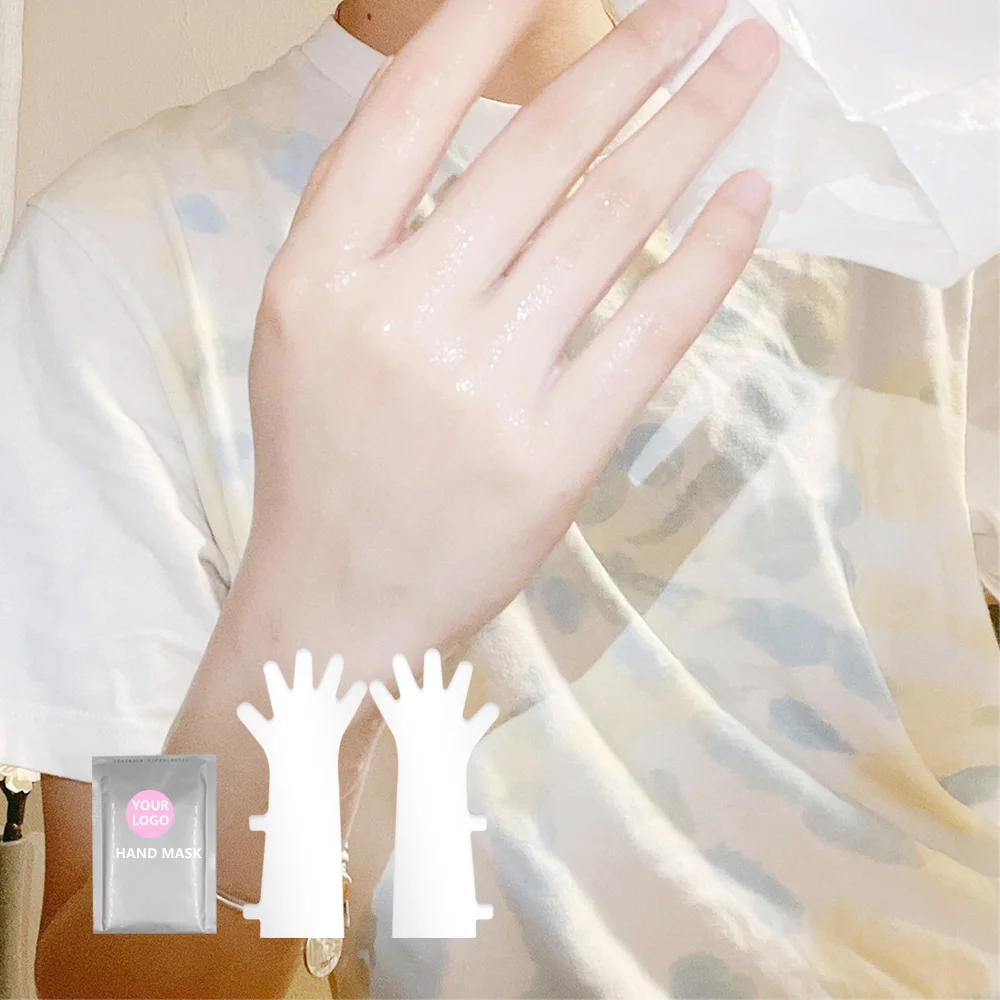 Hand And Foot Masker Masking Film Collagen Hand Mask Pack Hemp Oil Organic Skin Care Long Hand Mask