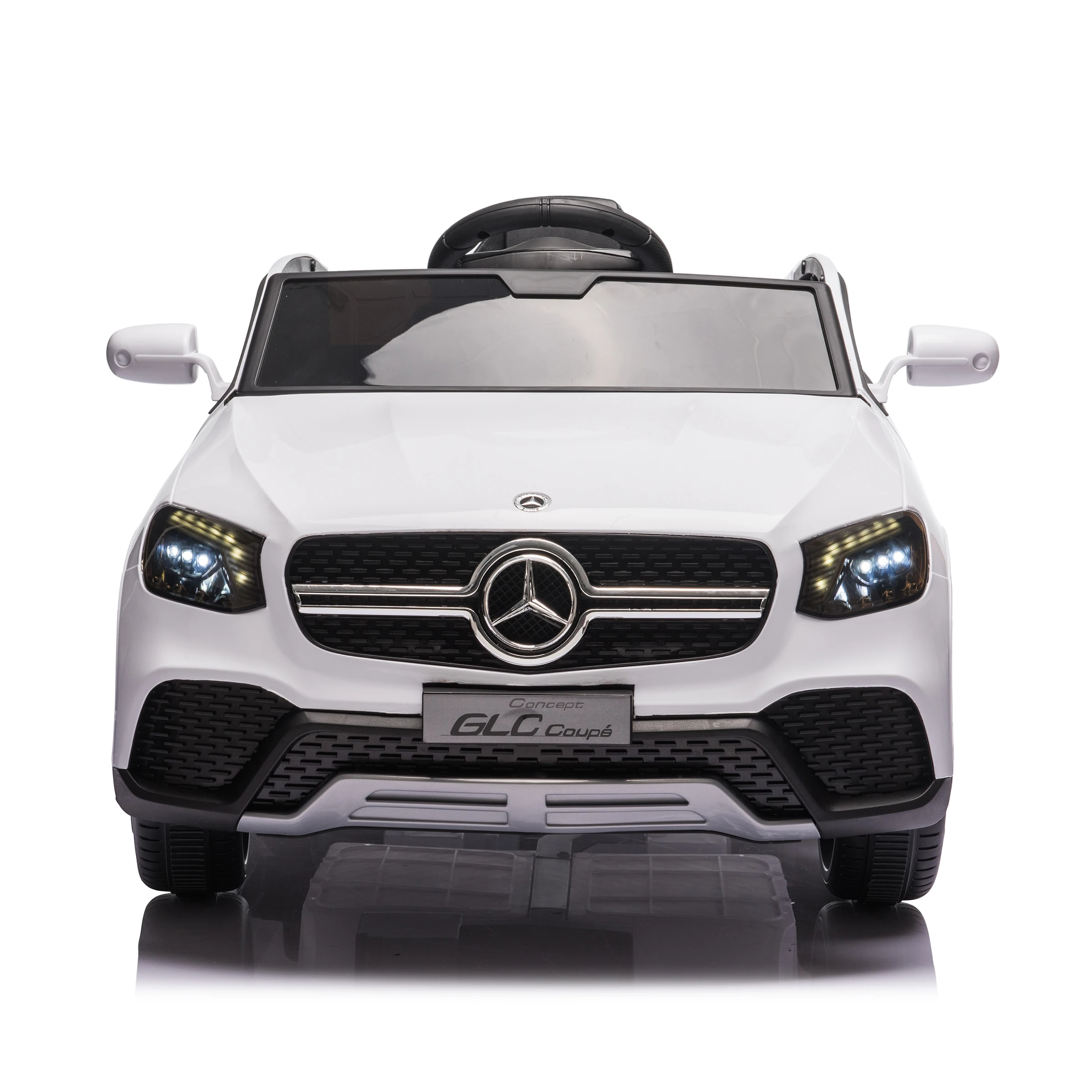 Licensed Mercedes Benz GLC Girls Electric Car Pink Ride On Car Toys With Remote Controller Toy Car White Black Red