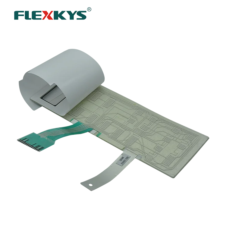 УФ-защита, водонепроницаемый мембранный переключатель для микроволновой печи с 1 дисплеем