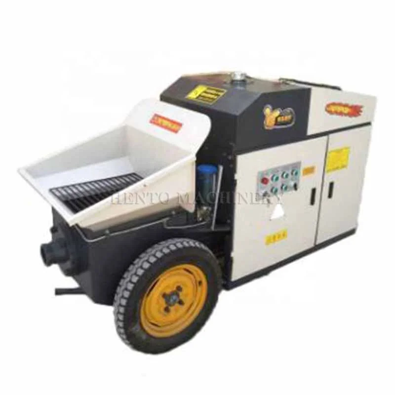 Stable Performance Mini Concrete Pump / Concrete Mixer With Pump Machine / Concrete Pump Trucks