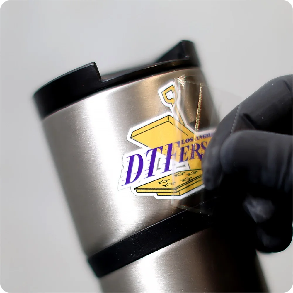 Self Adhesive Heat Gold Transfer Metal Nickel 3D Sticker Custom Logo Label Vinyl Uv Golden Silver For Cosmetics Waterproof