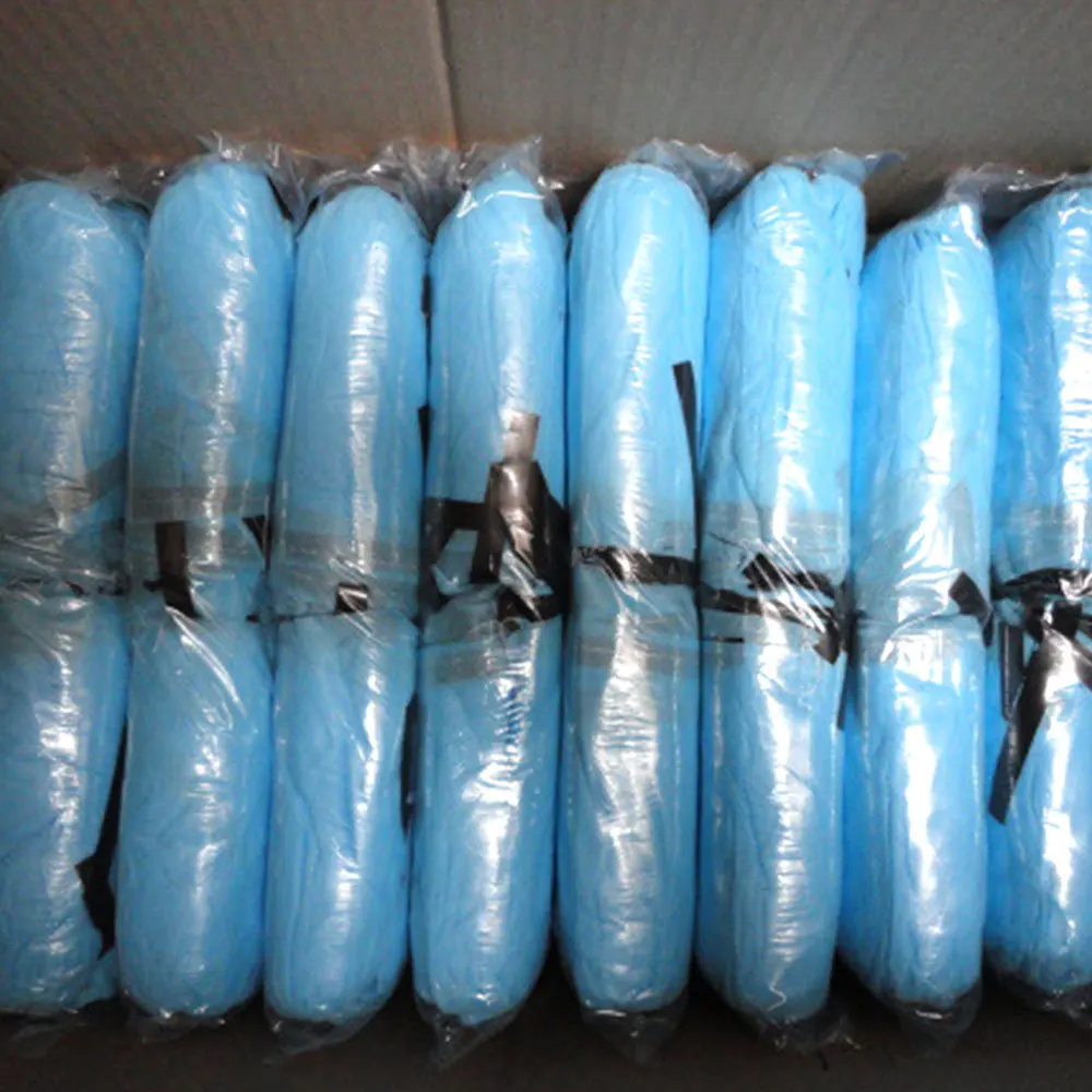 Anti-static Shoe Cover With Conductive Traction Strip Disposable non woven ESD Overshoes Boot Covers for Cleanroom Industry