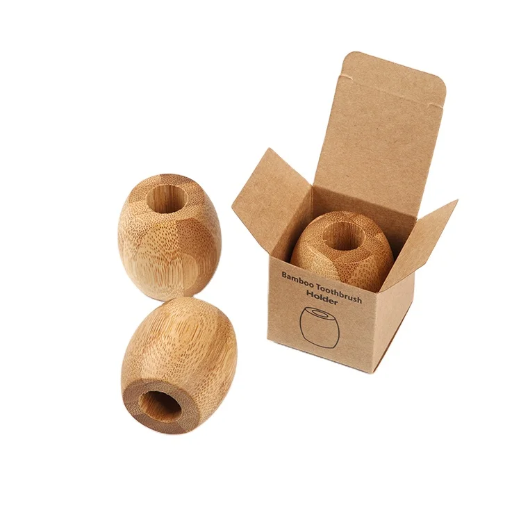 Best Quality Organic Biodegradable Wooden Bamboo Toothbrush Holder Stand For