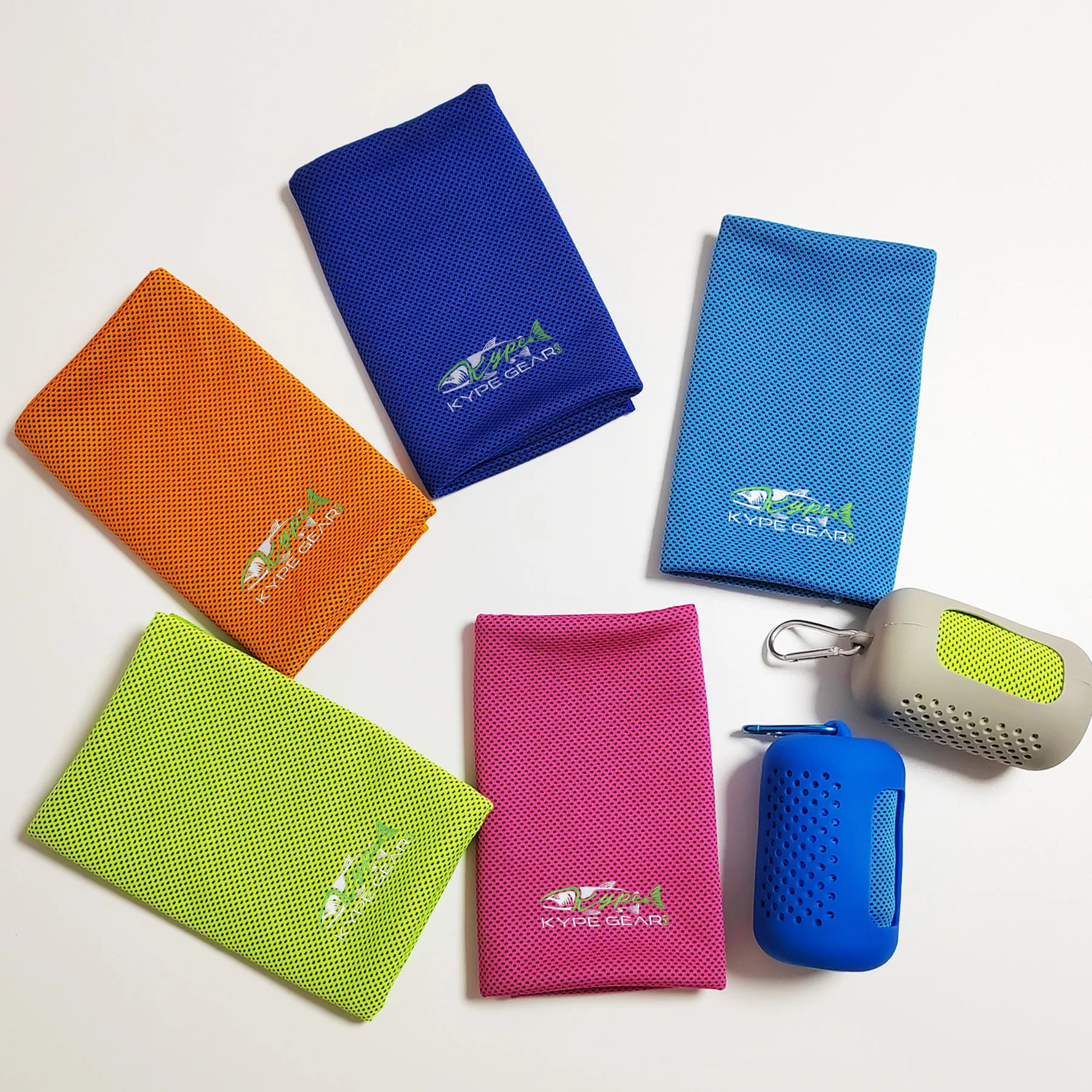 Customized logo print super dry sport ice cooling microfiber towel_micro fiber arctic cool towel with bottle