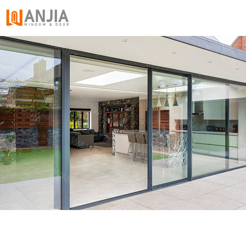 Innovative designs energy saving solutions exterior patio aluminum door modern doors exterior aluminum sliding glass door