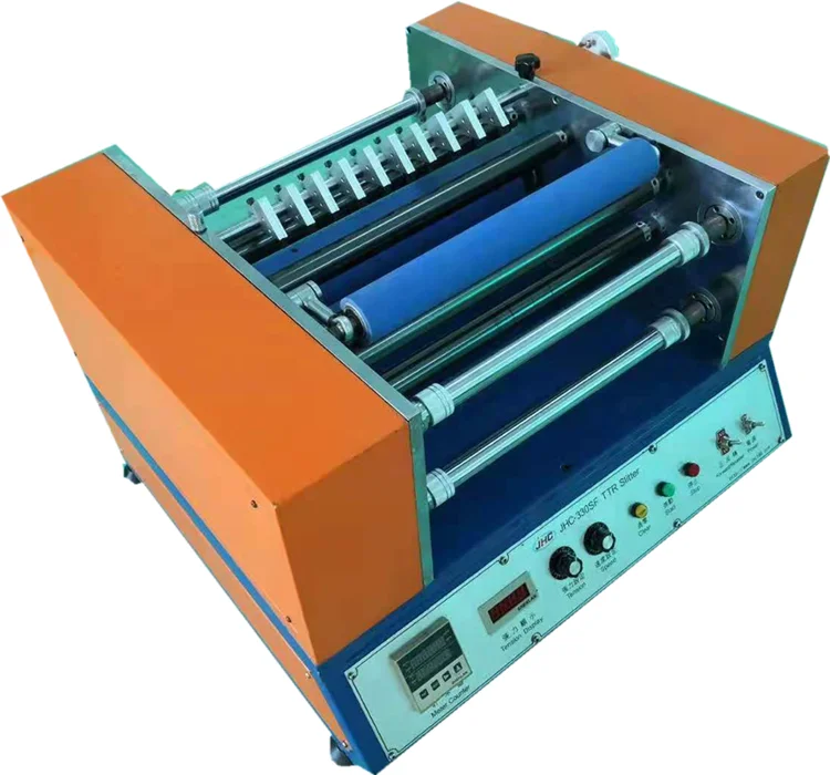 Best Selling Mini Thermal Transfer Ribbon Slitter Rewinder