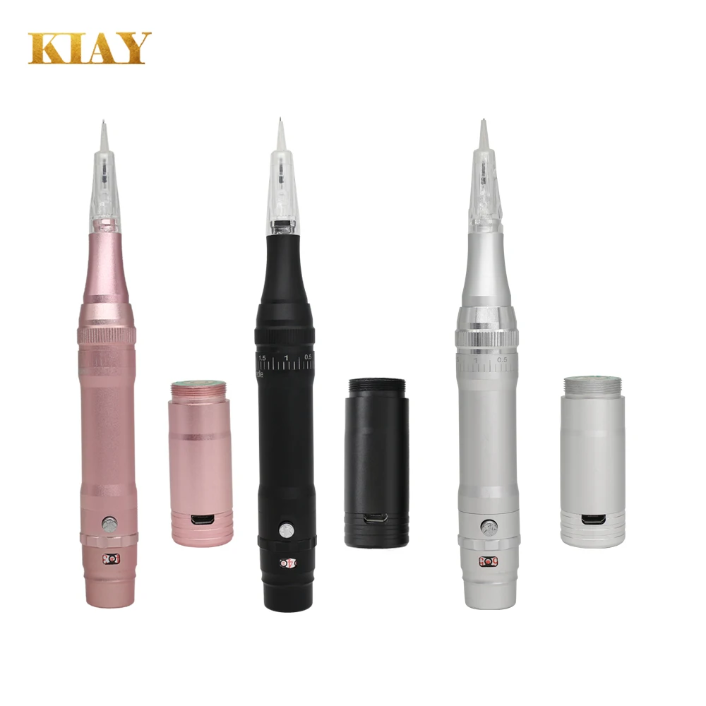 Factory Wholesale Wireless Tattoo Machine Eyebrow Lip Eyeliner Battery Wireless Semi-permanent Makeup Beauty Gun Electric