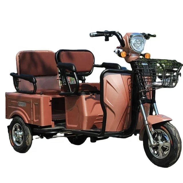 3 wheels Old people ride tricycles new model  EEC Approved Electric with lithium battery rear Tricycles with EU license plate