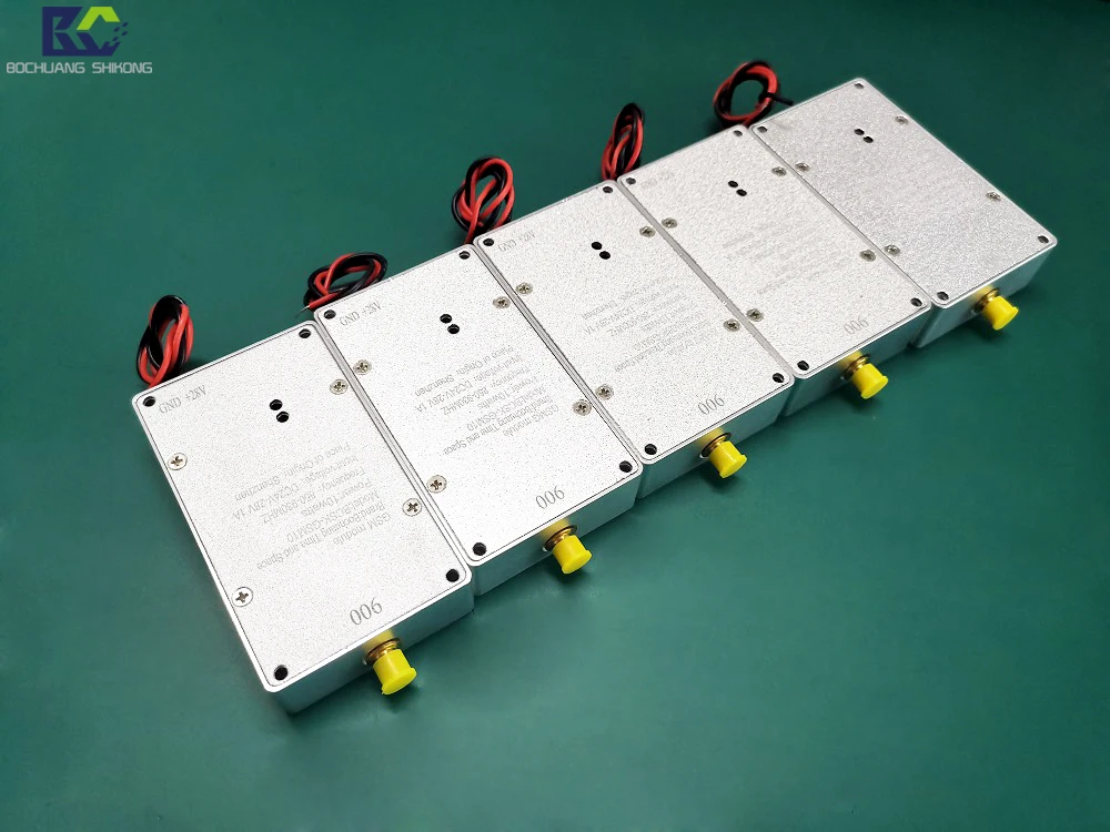 The 900MHZ RF power amplifier module can increase the interference distance of drones by 3000 meters