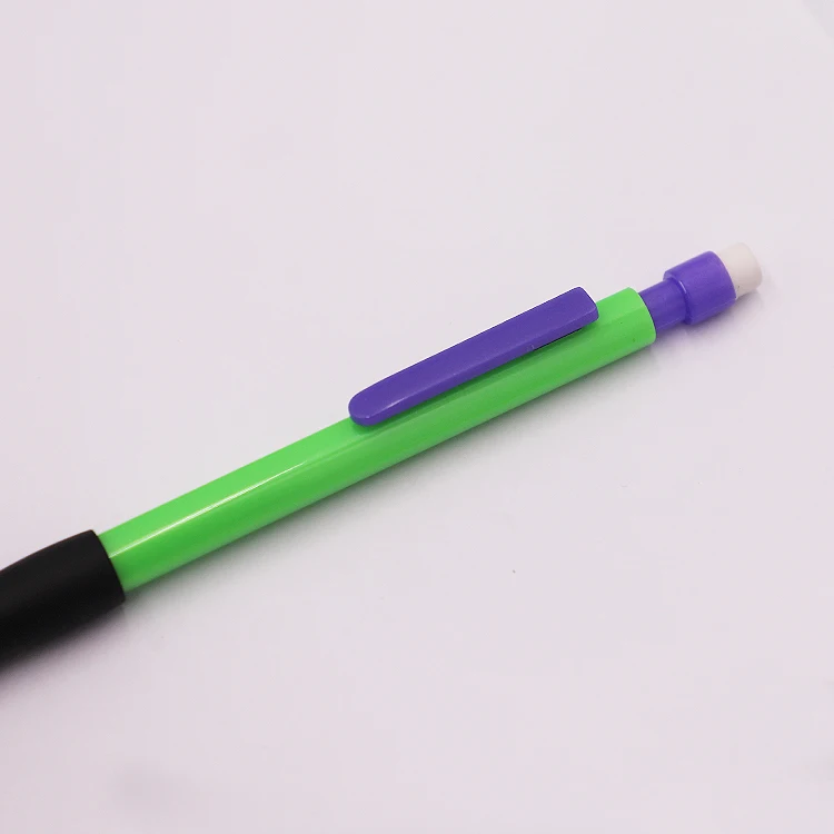 Classic Plastic Mechanical Pencil Set Smooth Dark Writing Black Lead Students Pencil