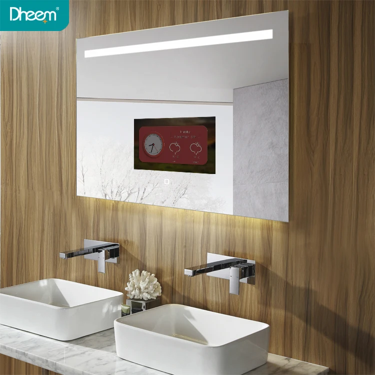 
Hot Hotel Smart LED Mirror with TV for Advertisement 
