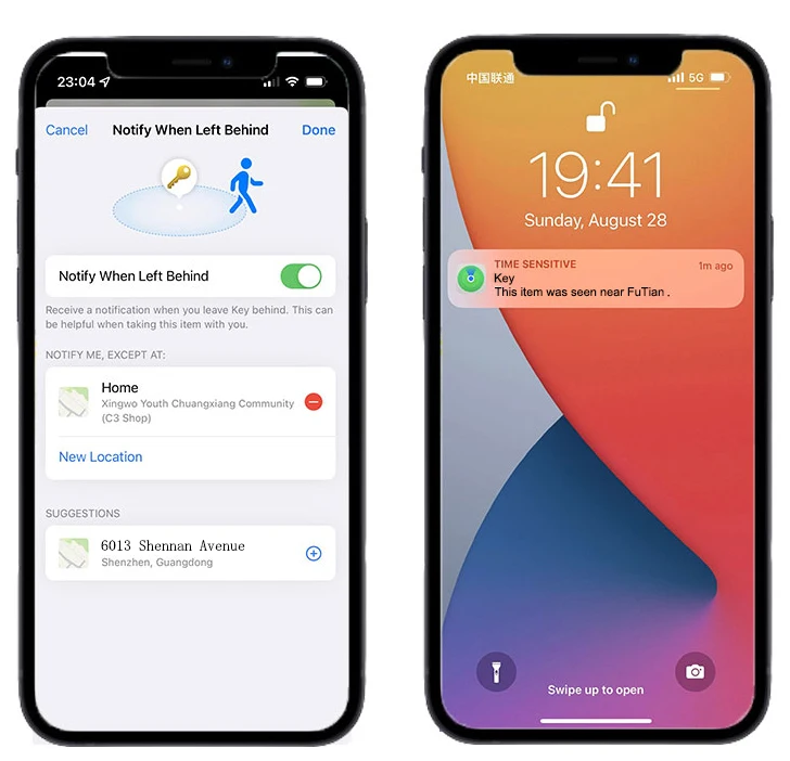 Mini Smart Bluetooth 5.0 Anti-lost Device Rastreador Gps Para Mascotas Ios Android Blue tooth And GPS Pet Wireless Tracker