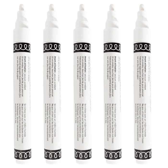 
KHY 9 Colors Reversible Tip Liquid Chalk Marker Pen Set, Water Based LED Board Chalk Marker 