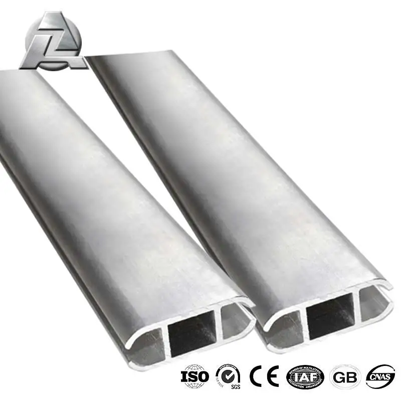 ZJD-KD205 aluminium tent keder pipe track rail use for outdoor sunshade