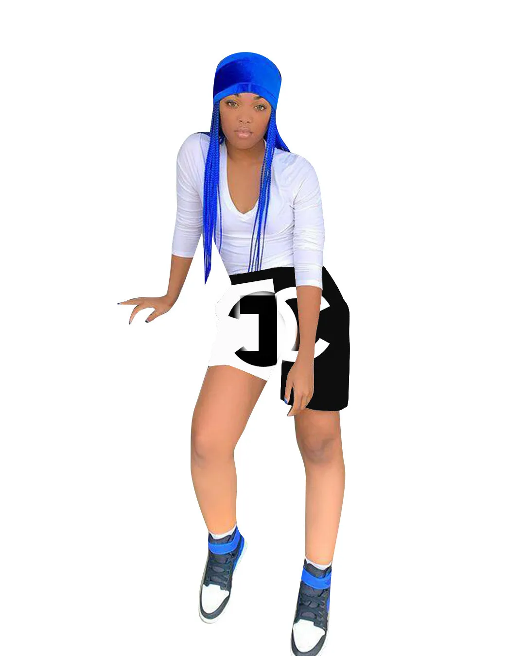 
 Европейские и американские женские брюки для отдыха с двойным принтом, пляжные брюки, которые занимают дома  