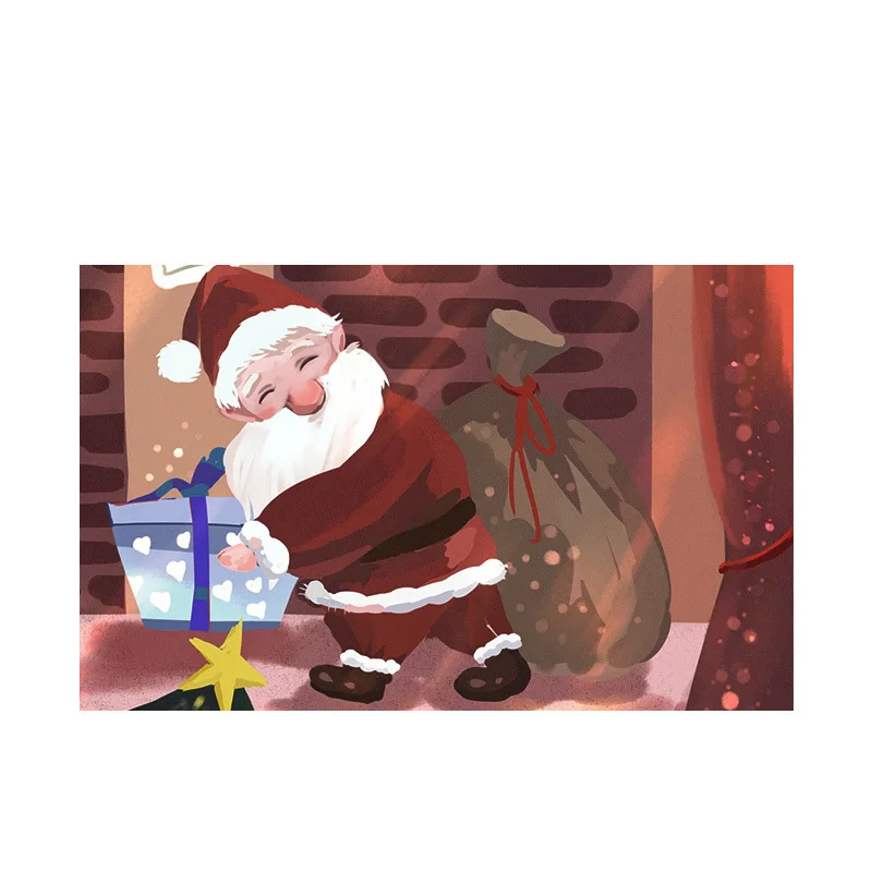 Wholesale rectangle Customizable Christmas PU Leather Placemat waterproof print flowers easter ramadan  wedding arabic design