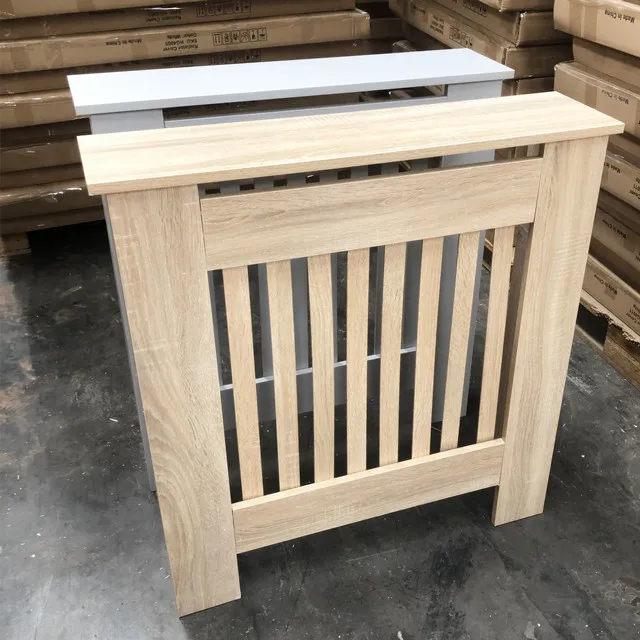 Wholesale UK Market Popular All Size White /Unfinished Modern Traditional Wood Grill Radiator Cover