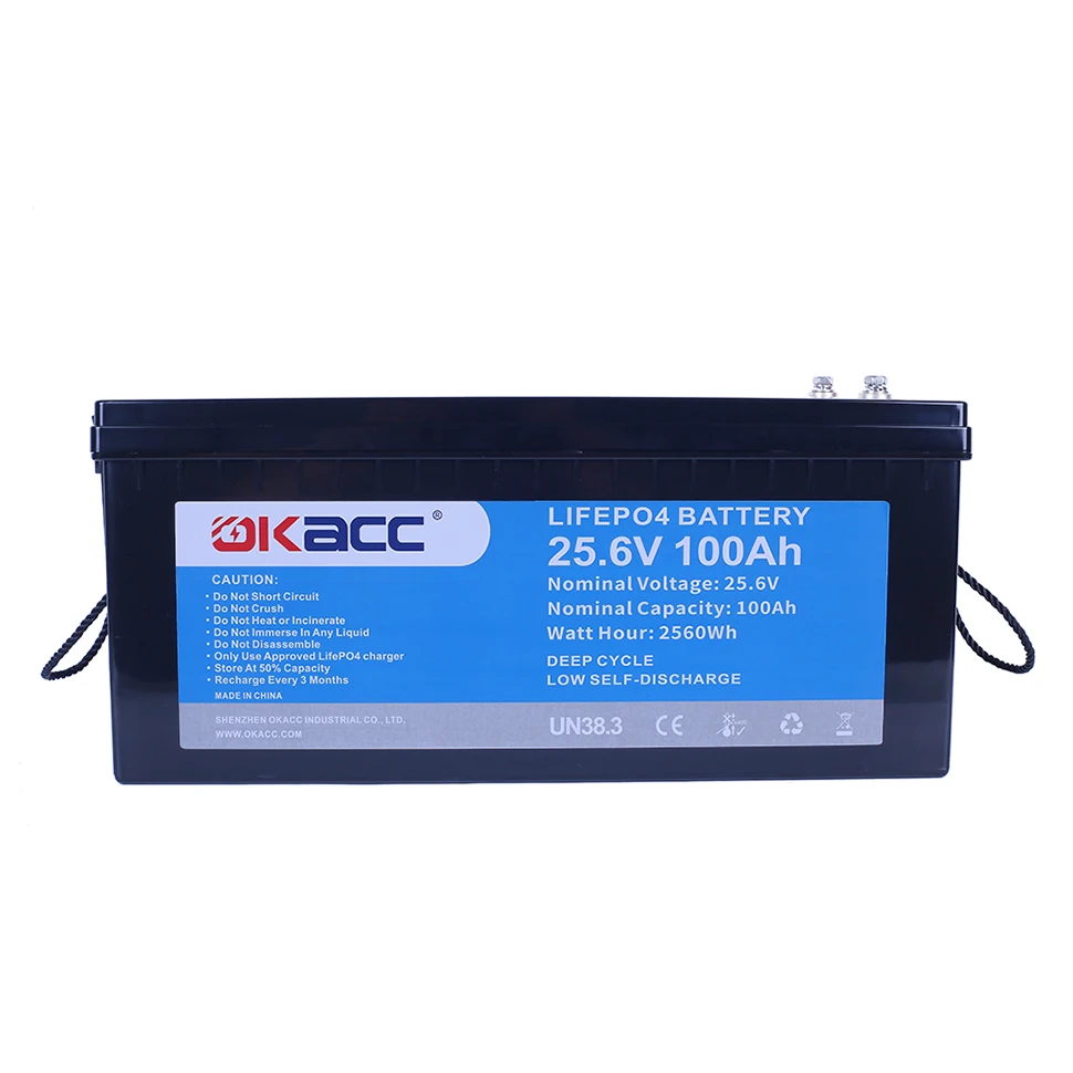 Shenzhen Factory High Power Lifepo4 24V Pack Lithium Ion Battery 100Ah