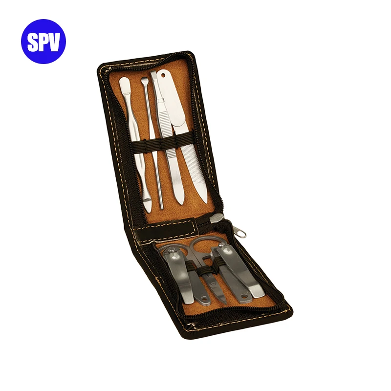 Professional Custom Beauty Tools Foot File Nail Clipper Pedicure Scissors Cutter Kit Mini Nail Care Products Salon Manicure Set