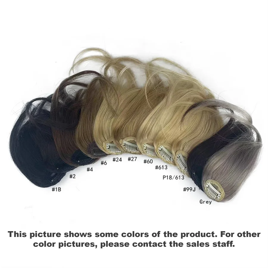 Hot Sale Remy Clip In Extension 3D Air Bangs Top Quality Wholesale Cheap 100% Human Hair Fringe