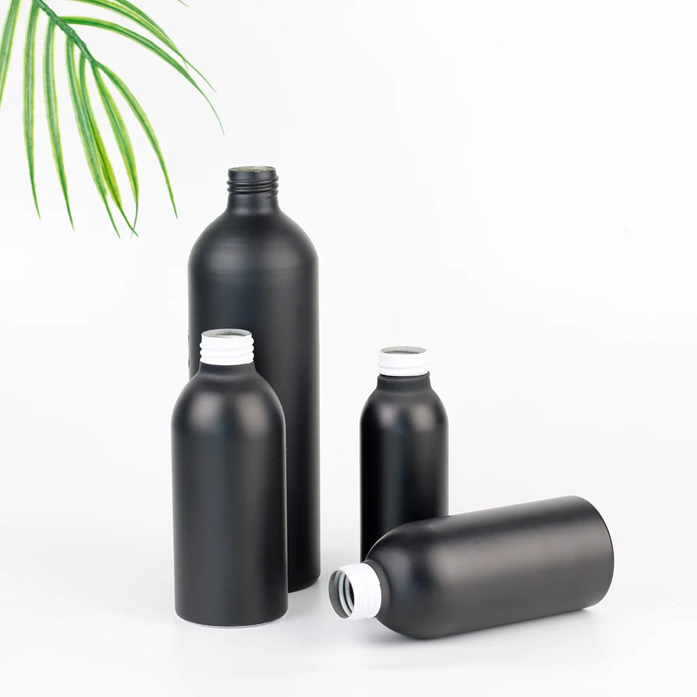 Beautiful design 5ml empty aluminum travel perfume atomizer shampoo conditioner refillable spray for bottles