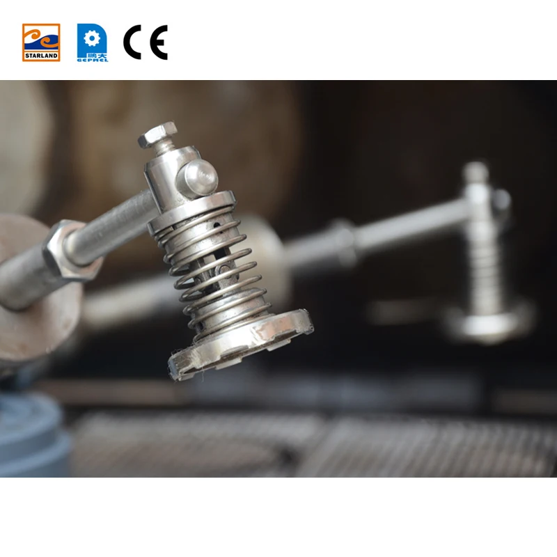 Guangzhou Factory Commercial Full Automatic Waffle Biscuit Gelato Baking Line Rolled Sugar Ice Cream Cone Making Machine